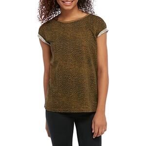 Free People Printed Clare Tee XS